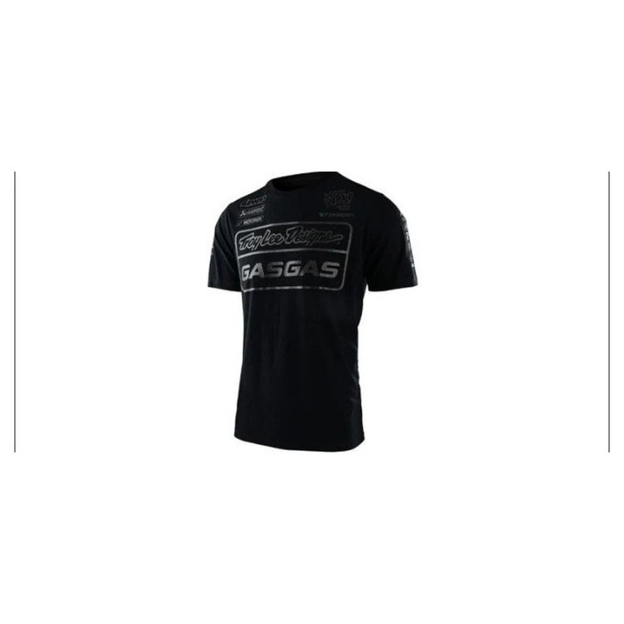 Camiseta GasGas Troy Lee Casual Preta