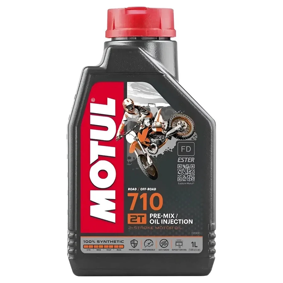 Óleo Motul 710 2T 100% Sintético 1L
