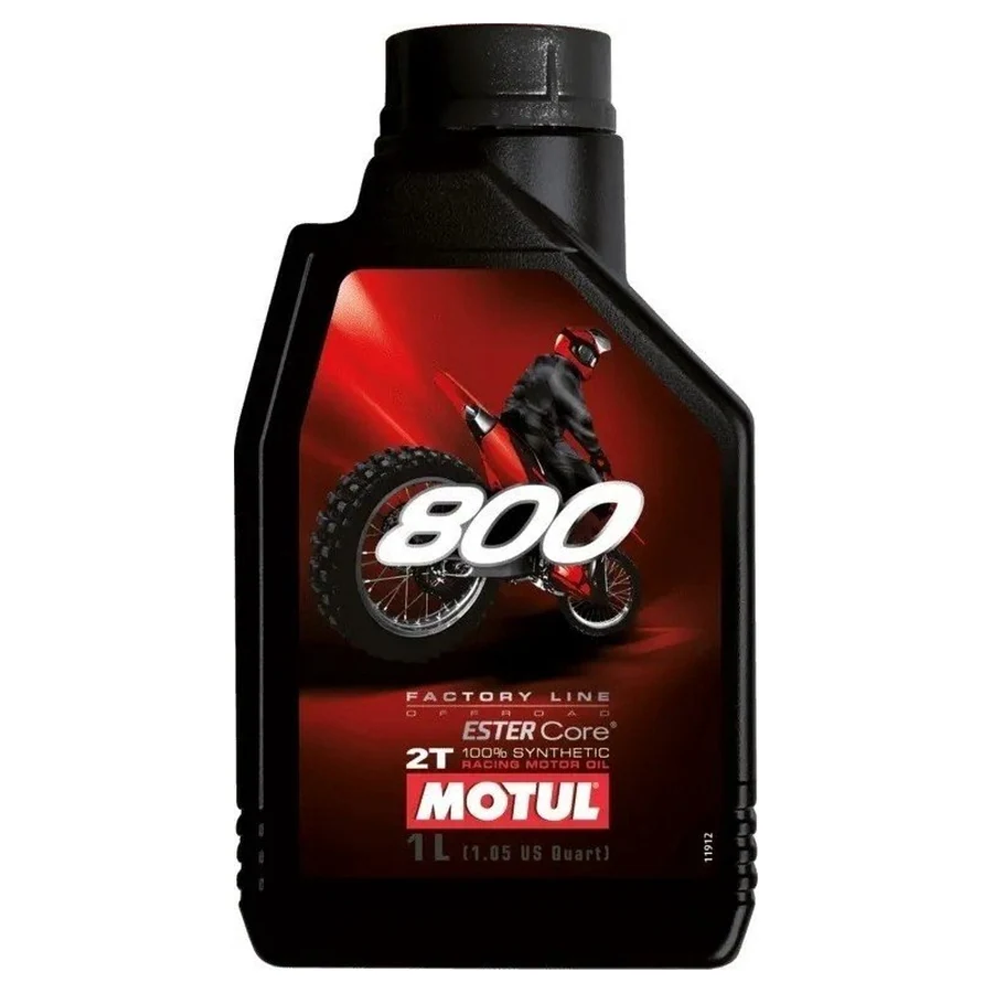 Óleo Motul 800 2T 100% Sintético Competição 1L